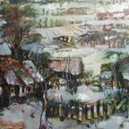 Schilderij Winterlandschap, Seurynck A thumbnail 4