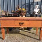 Grote Oude Spaanse Sidetable, Haltafel thumbnail 2