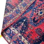 Perzisch Wiss Vloerkleed Handgeknoopt 217X315Cm Xl - Vintage Tapijt - Rood Donkerblauw - Reliving thumbnail 12