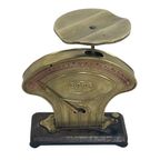 Rictus - Art Deco Postal Scale - Polished Brass And Copper thumbnail 3