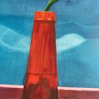 David Hockney, Mount Fuji And Flowers, 1972 thumbnail 5