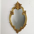 Vintage Barok Brocante Rococo Spiegel, Schouwspiegel 823 thumbnail 2