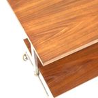Vintage Serveerwagen / Bijzettafel / Televisiemeubel Van Teakhout Uit De Jaren ’60 thumbnail 6