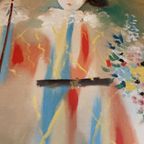 Pablo Picasso (1881-1973), Le Petit Pierrot Aux Fleurs, 1923 thumbnail 5