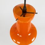 Targetti Sankey - Made In Italy - Opaalglas - Oranje - Hanglamp - 1960'S thumbnail 6