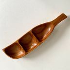Vintage Teak Houten Hapjesschaal thumbnail 3