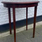 Strak Vintage Mahonie Tafeltje 72 Cm Hoog thumbnail 2