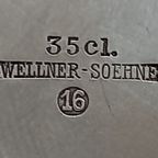 Wellner Soehne Verzilverd Koffie/theeservies. thumbnail 4