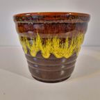 Vintage Bloempot Lava Pot Vulcana Kamerplant Pot thumbnail 4