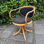 Vintage Thonet Bureaustoel Draaibaar Nr 5501 thumbnail 6