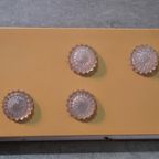 Retro Vintage Wandlampje Met Sterren, Pastel Geel, Sixties thumbnail 5