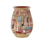 Vintage Italiaanse Design Vaas Keramiek Nuovo Rinascimento Jaren 60 thumbnail 8
