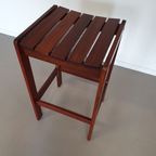 6 X Stool Meranti 70S. Height 71 Cm / Wide 42 Cm / Depth 40 Cm thumbnail 5