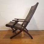 Brutalist Folding Chair Van Angel Pazmino 1974 thumbnail 15