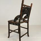 Antieke Chinese Padouk Houten Stoel thumbnail 4