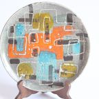 Abstract Geometric Plate By Gehel Paris, 1960S thumbnail 7