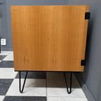 Blond Wood Low Cabinet 1970S thumbnail 9