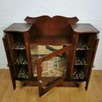 Vintage, Mid Century Dressoir, Drankkast, Barkast, Wandkast. thumbnail 16