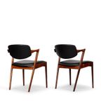 Reupholstered Rosewood Z-chair : No. 42 By Kai Kristiansen 1960s, Set Of 2 thumbnail 7
