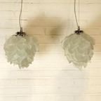 Set Van 2 Glycine Glazen Petal Hanglampen, Spiridon Deco thumbnail 10