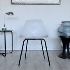 4x Vintage Tonneau Chairs Design By Pierre Guariche thumbnail 8
