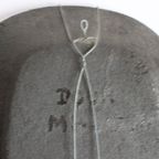 Ceramic Nun Plate By Marie Henriette Bataille For Atelier Dour, Belgium, 1970S thumbnail 4