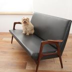 Exquisite 1960 Yngve Ekström Scandinavian Design Bench For Sale thumbnail 14