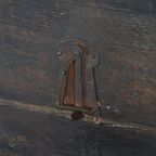 Grote Eind 18E Eeuwse Antieke Eikenhouten Engelse Tilttop Tafel thumbnail 10