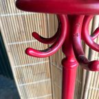 Vintage Staande Houten Kapstok Thonet Stijl thumbnail 4