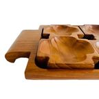 Mid-century Teak Houten Tapas Set Deens Design thumbnail 4