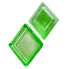 Vintage Strakke Duitse Poederdoos Emerald Groen Kristal Sieradendoos 1940’s thumbnail 6