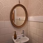 Vintage Plafoniere, Plafond Lamp, Facet Glas Lampje thumbnail 20