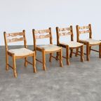 Vintage Eetkamerstoelen | Stoelen | Brutalist | Jaren 60 thumbnail 5