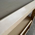 Witte Abs Trolley Van Alberto Rosselli Voor Kartell 1960 thumbnail 8