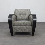 Set Of 2 Art Deco Style Lounge Chairs By Bench thumbnail 3