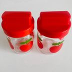 Set Vintage Gulf Appel Voorraadpotten 1970 thumbnail 6