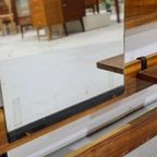 Vintage Garderobe, Kapstok, Spiegel - Hout, Jaren '60 thumbnail 10
