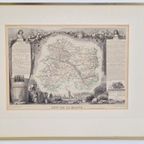 Set Levasseur Wijnkaart La Marne & Cote D'or Ets Lijst 1852 thumbnail 9