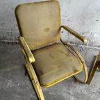 Pair Of 1950'S Metal Pattio Bouncy Chairs. thumbnail 4