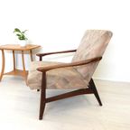 Vintage Fauteuil Jaren 60 Stoel Design Teak thumbnail 5