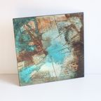 Vintage Metal Art Painting thumbnail 2