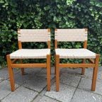 2 Vintage Japandi Design Stoelen Stijl Alvar Aalto thumbnail 5
