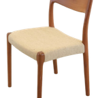 Set 4 Deense Vintage Eetkamerstoelen Stoelen thumbnail 14
