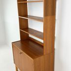 Scandinavisch Vintage Teak Fineren Boekenkast Stenstund thumbnail 15