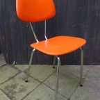 Prachtige Set Van 4 Kleurrijke Vintage Retro Stoelen thumbnail 22