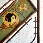 Japanese Bamboo And Cast Iron Wardrobe By Perret Vibert, Circa 1900 thumbnail 18