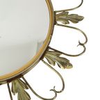Vintage Fish Eye Convex Spiegel Sunburst Heksenspiegel Deknudt 46Cm thumbnail 6