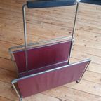 Pilastro Tomado Brabantia-stijl Vintage-jaren 60-lectuurbak. thumbnail 4
