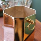 Art Deco Champagnekoeler, Verzilverd thumbnail 6