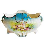 Art Nouveau Jardiniere Bloempot Porselein Czechoslovakia 1920’s thumbnail 2